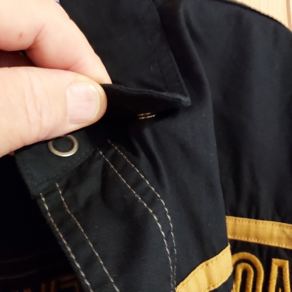 Harley-Davidson Shirt Men's Medium HDMC '03, Color: Black/Gray/Gold, RN# 103819. - Picture 10 of 13